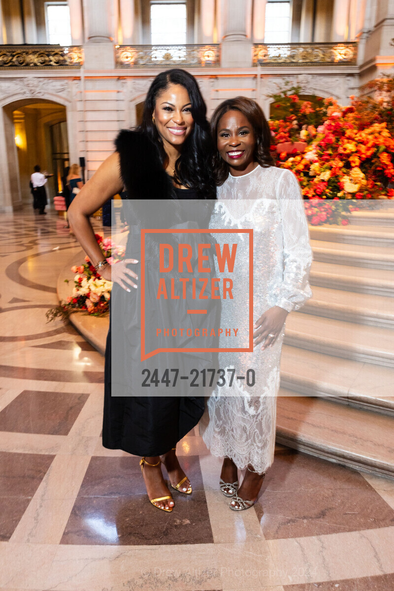 Terika Richardson, Brandi Hudson, Humankindness Gala, San Francisco City Hall. 1 Dr Carlton B Goodlett Pl, SF, CA 94102 US, May 22nd, 2024, Photo #2447-21737-0 Terika Richardson, Brandi Hudson, Photo #2447-21737-0