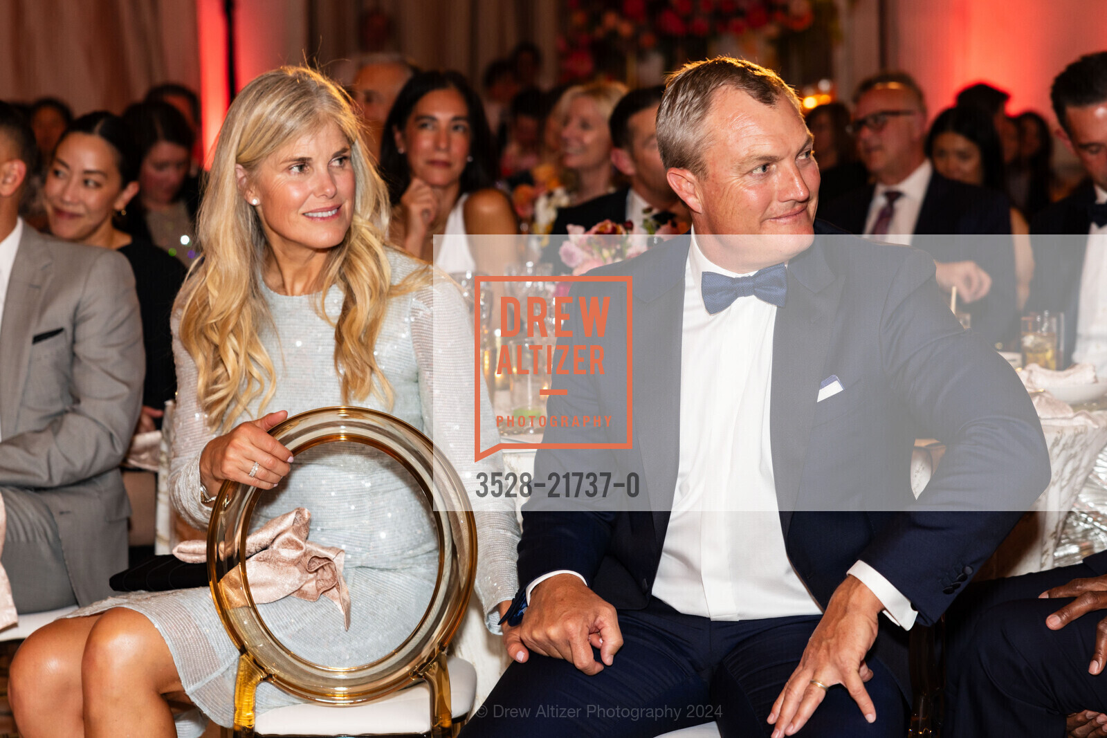 Linda Lynch, John Lynch, Humankindness Gala, San Francisco City Hall. 1 Dr Carlton B Goodlett Pl, SF, CA 94102 US, May 22nd, 2024, Photo #3528-21737-0 Linda Lynch, John Lynch, Photo #3528-21737-0