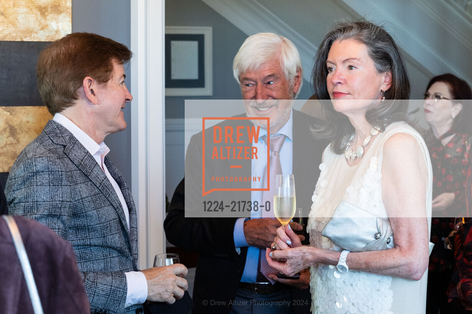 Trent Norris, Regis Kelly, Elizabeth Birka-White, San Francisco Opera Ball Benefactor Pre-Party 2024, Private Residence, May 22nd, 2024, Photo #1224-21738-0 Trent Norris, Regis Kelly, Elizabeth Birka-White, Photo #1224-21738-0