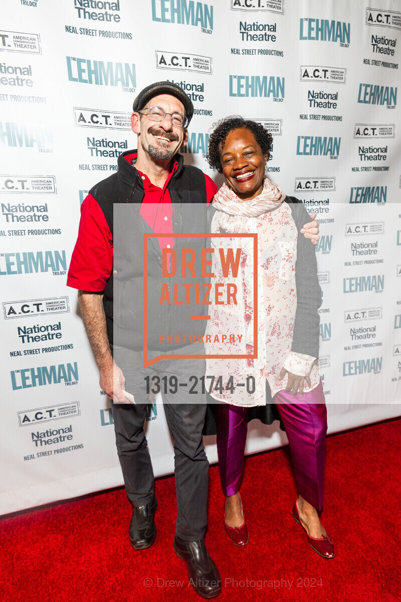 Ross Rosenzweig, Susan Brown, THE LEHMAN TRILOGY Opening Night with A.C.T. 2024, Toni Rembe Theater. 415 Geary St, SF, CA 94102 US, May 29th, 2024, Photo #1319-21744-0 Ross Rosenzweig, Susan Brown, Photo #1319-21744-0