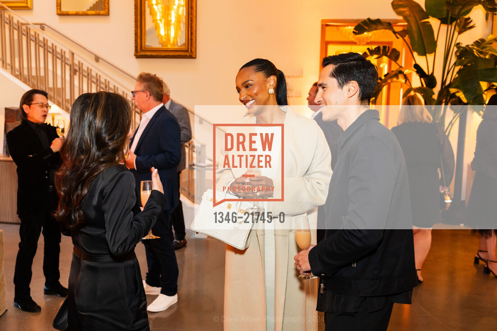 Kristi Yamaguchi, Jasmine Tookes, Juan Borrero, RH Palo Alto Grand Opening Party, Restoration Hardward Palo Alto. 281 University Ave, Palo Alto, May 29th, 2024, Photo #1346-21745-0 Kristi Yamaguchi, Jasmine Tookes, Juan Borrero, Photo #1346-21745-0