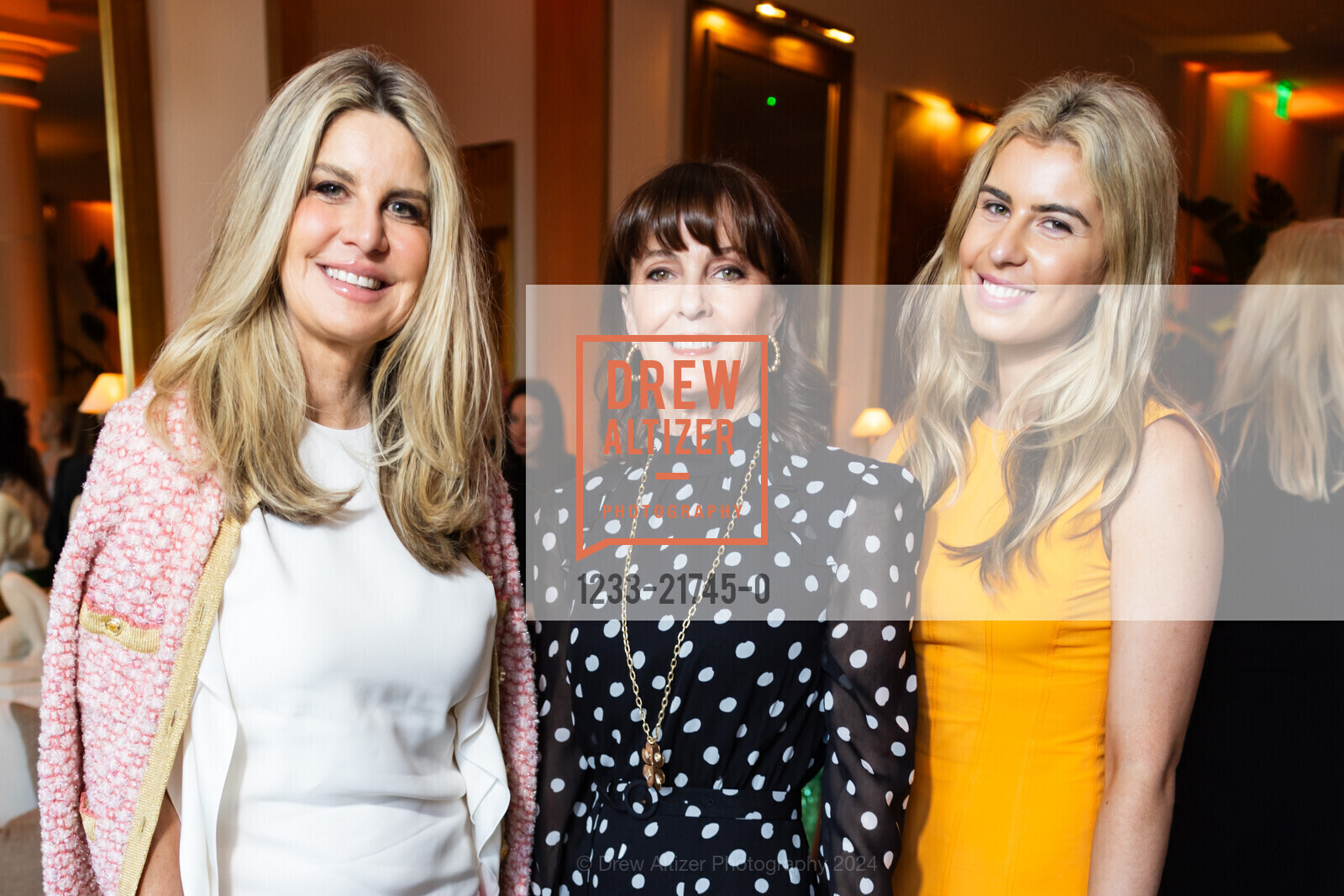 Suzanne Levit, Allison Speer, Alexis Levit, RH Palo Alto Grand Opening Party, Restoration Hardward Palo Alto. 281 University Ave, Palo Alto, May 29th, 2024, Photo #1233-21745-0 Suzanne Levit, Allison Speer, Alexis Levit, Photo #1233-21745-0
