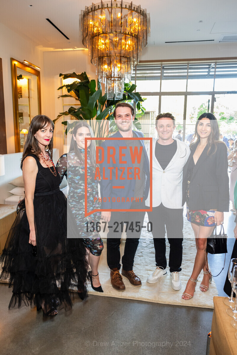 Katherine Garrison, Grace Garrison, Max Garrison, Cooper Guthrie, Maddie Majlessi, RH Palo Alto Grand Opening Party, Restoration Hardward Palo Alto. 281 University Ave, Palo Alto, May 29th, 2024, Photo #1367-21745-0 Katherine Garrison, Grace Garrison, Max Garrison, Cooper Guthrie, Maddie Majlessi, Photo #1367-21745-0