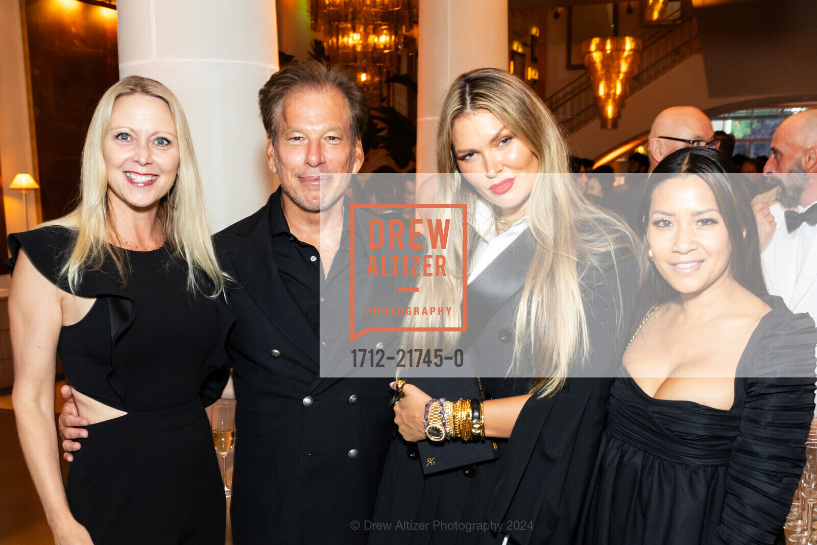 Christy DeLisle, Gary Friedman, Bella Hunter, Lillian Phan, RH Palo Alto Grand Opening Party, Restoration Hardward Palo Alto. 281 University Ave, Palo Alto, May 29th, 2024, Photo #1712-21745-0 Christy DeLisle, Gary Friedman, Bella Hunter, Lillian Phan, Photo #1712-21745-0