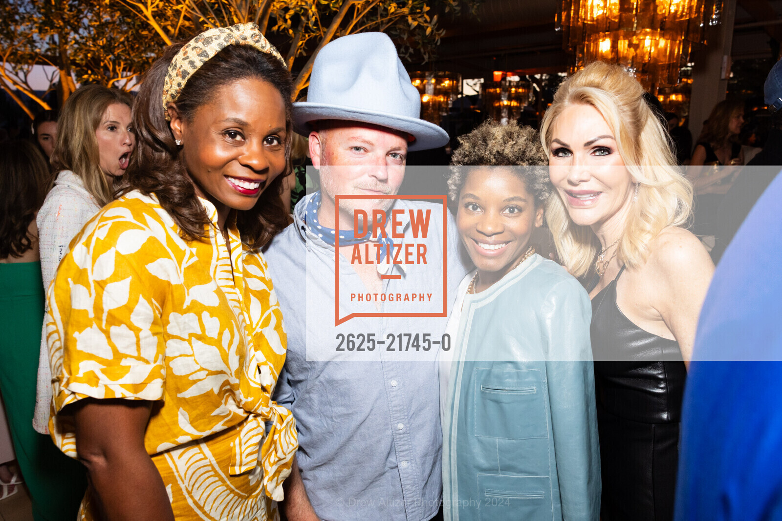 Brandi Hudson, Daivd Nash, Rochelle Nadhiri, RH Palo Alto Grand Opening Party, Restoration Hardward Palo Alto. 281 University Ave, Palo Alto, May 29th, 2024, Photo #2625-21745-0 Brandi Hudson, Daivd Nash, Rochelle Nadhiri, Photo #2625-21745-0