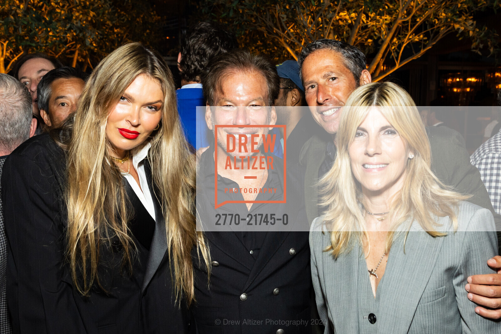 Bella Hunter, Gary Friedman, Stuart Shiff, Josie Shiff, RH Palo Alto Grand Opening Party, Restoration Hardward Palo Alto. 281 University Ave, Palo Alto, May 29th, 2024, Photo #2770-21745-0 Bella Hunter, Gary Friedman, Stuart Shiff, Josie Shiff, Photo #2770-21745-0