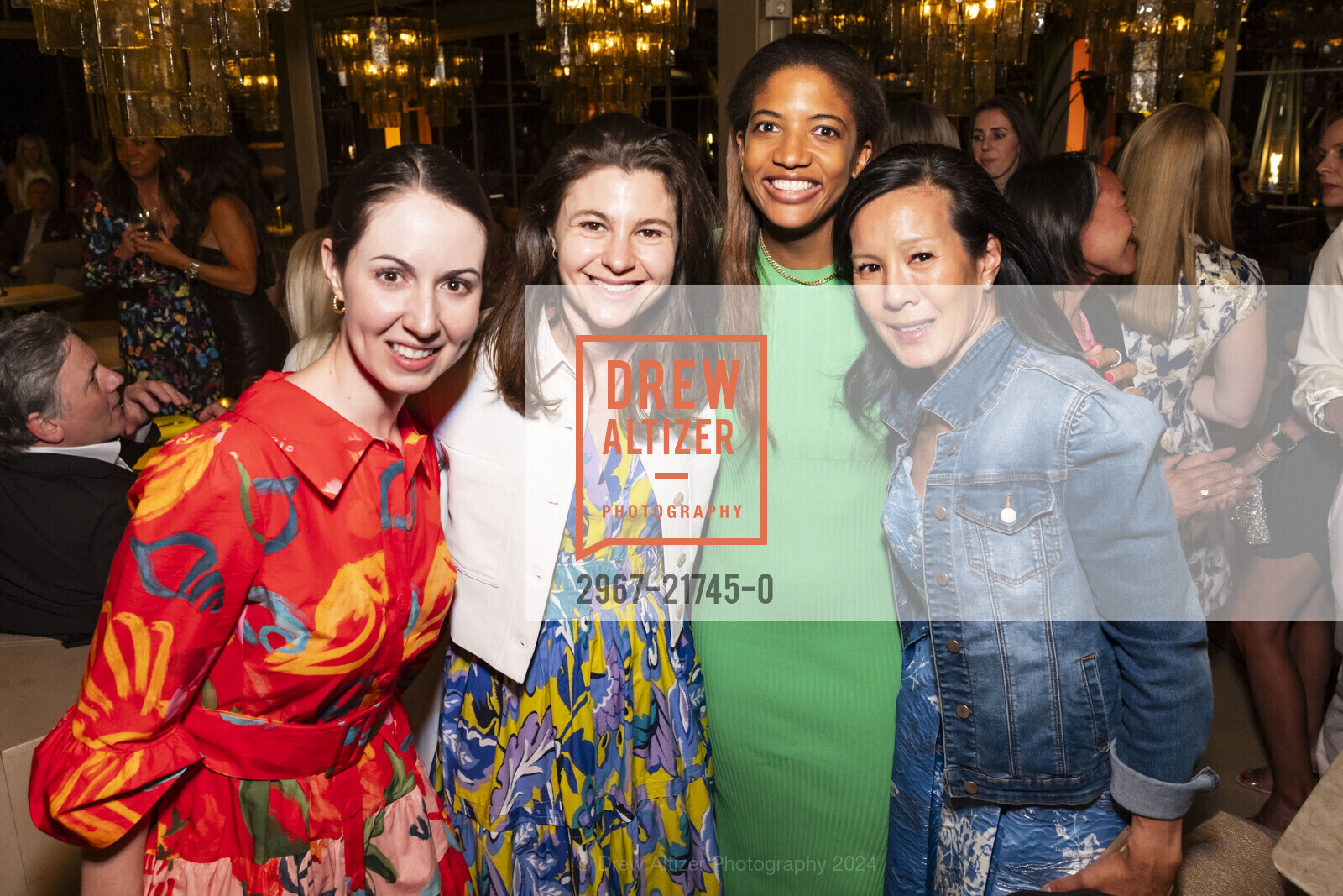 Robin Robson, Allegra Simon, Jillian Williams, Aileen Lee, RH Palo Alto Grand Opening Party, Restoration Hardward Palo Alto. 281 University Ave, Palo Alto, May 29th, 2024, Photo #2967-21745-0 Robin Robson, Allegra Simon, Jillian Williams, Aileen Lee, Photo #2967-21745-0