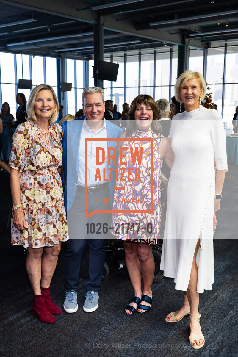 Virginia Tinsley, Chris Barbour, Anne Barbour, Lotte Toftdahl, Challenged Athletes Foundation CELEBRATION OF HEART 2024 Gala, Pier 27, Upper-Level City View Room. The Embarcadero, SF, CA 94111 US, May 31st, 2024, Photo #1026-21747-0 Virginia Tinsley, Chris Barbour, Anne Barbour, Lotte Toftdahl, Photo #1026-21747-0