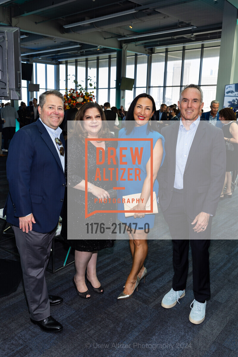 Pete Magaddino, Nicole Magaddino, Lija McBride, Michael McBride, Challenged Athletes Foundation CELEBRATION OF HEART 2024 Gala, Pier 27, Upper-Level City View Room. The Embarcadero, SF, CA 94111 US, May 31st, 2024, Photo #1176-21747-0 Pete Magaddino, Nicole Magaddino, Lija McBride, Michael McBride, Photo #1176-21747-0