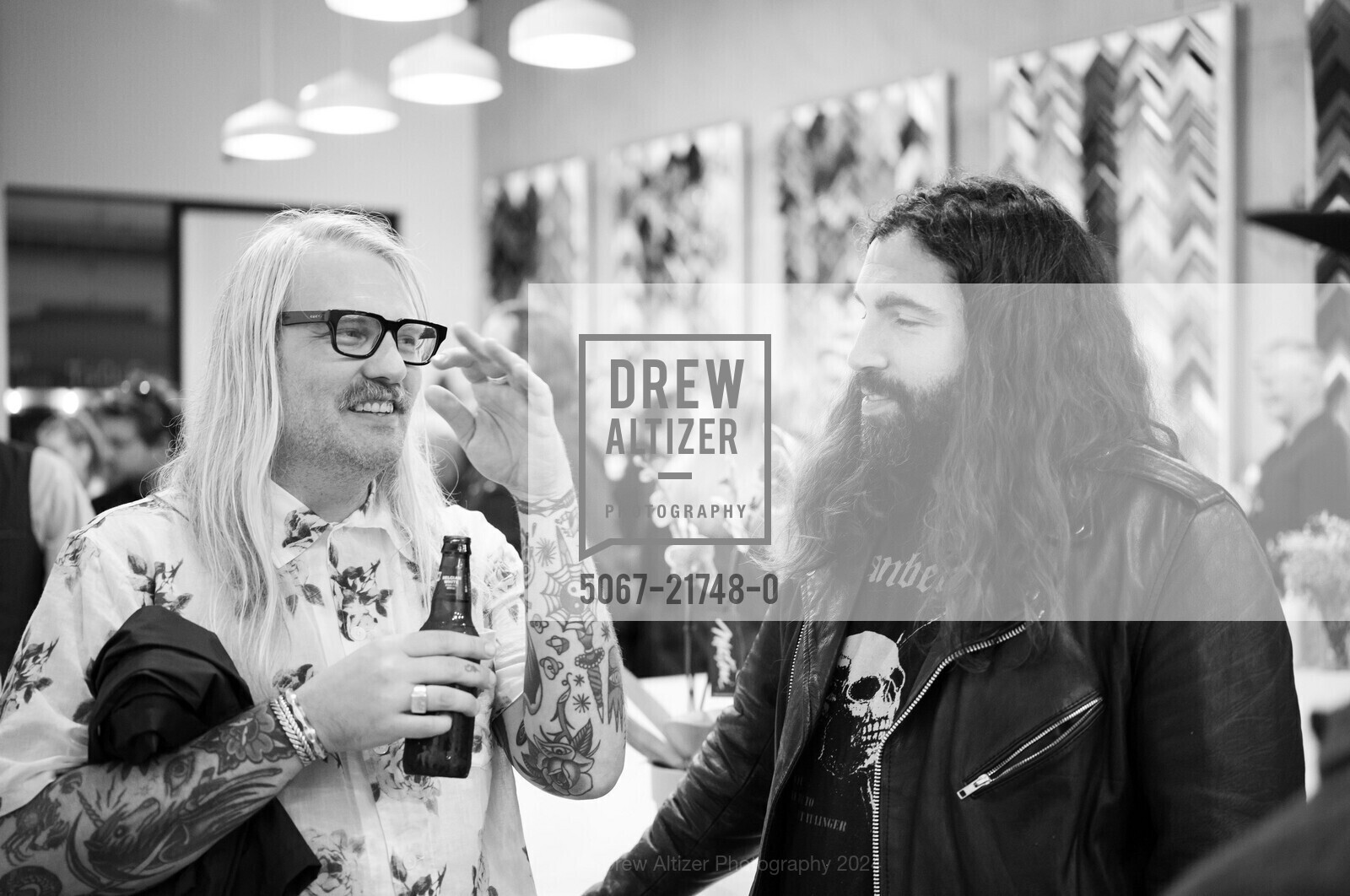Casey Ramsey, Leo Cabrera, ORION Custom Framing Polk St. Grand Opening, ORION Custom Framing. 2024 Polk St, SF, CA 94109 US, June 1st, 2024, Photo #5067-21748-0 Casey Ramsey, Leo Cabrera, Photo #5067-21748-0