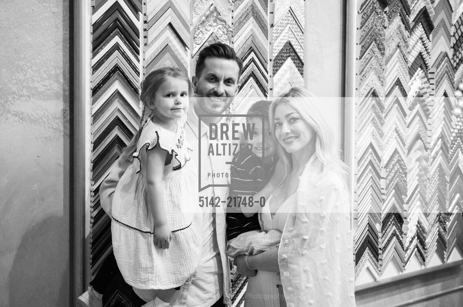 Micah Ruiz, Alexis Ruiz, ORION Custom Framing Polk St. Grand Opening, ORION Custom Framing. 2024 Polk St, SF, CA 94109 US, June 1st, 2024, Photo #5142-21748-0 Micah Ruiz, Alexis Ruiz, Photo #5142-21748-0
