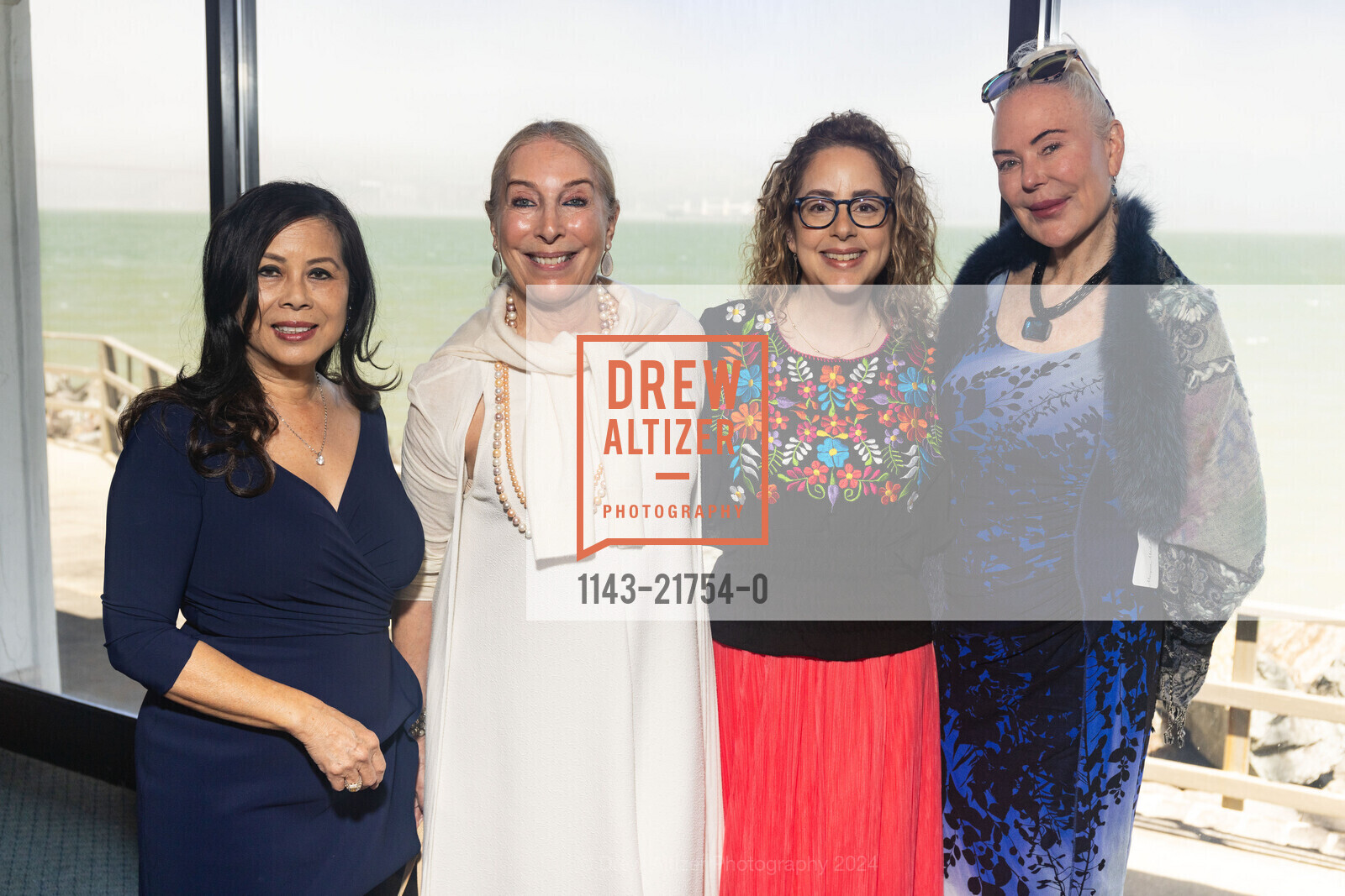 Sharon Seto, Betsy Linder, Stephanie Block, Margaret Mitchell, San Francisco Ballet Auxiliary Annual Luncheon, St. Francis Yacht Club. 99 Yacht Rd, SF, CA 94123 US, June 6th, 2024, Photo #1143-21754-0 Sharon Seto, Betsy Linder, Stephanie Block, Margaret Mitchell, Photo #1143-21754-0