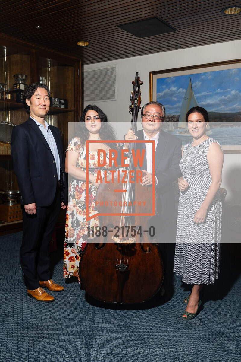 Eric Sung, Ani Bukujian, Shinji Eshima, Cordula Merks, San Francisco Ballet Auxiliary Annual Luncheon, St. Francis Yacht Club. 99 Yacht Rd, SF, CA 94123 US, June 6th, 2024, Photo #1188-21754-0 Eric Sung, Ani Bukujian, Shinji Eshima, Cordula Merks, Photo #1188-21754-0