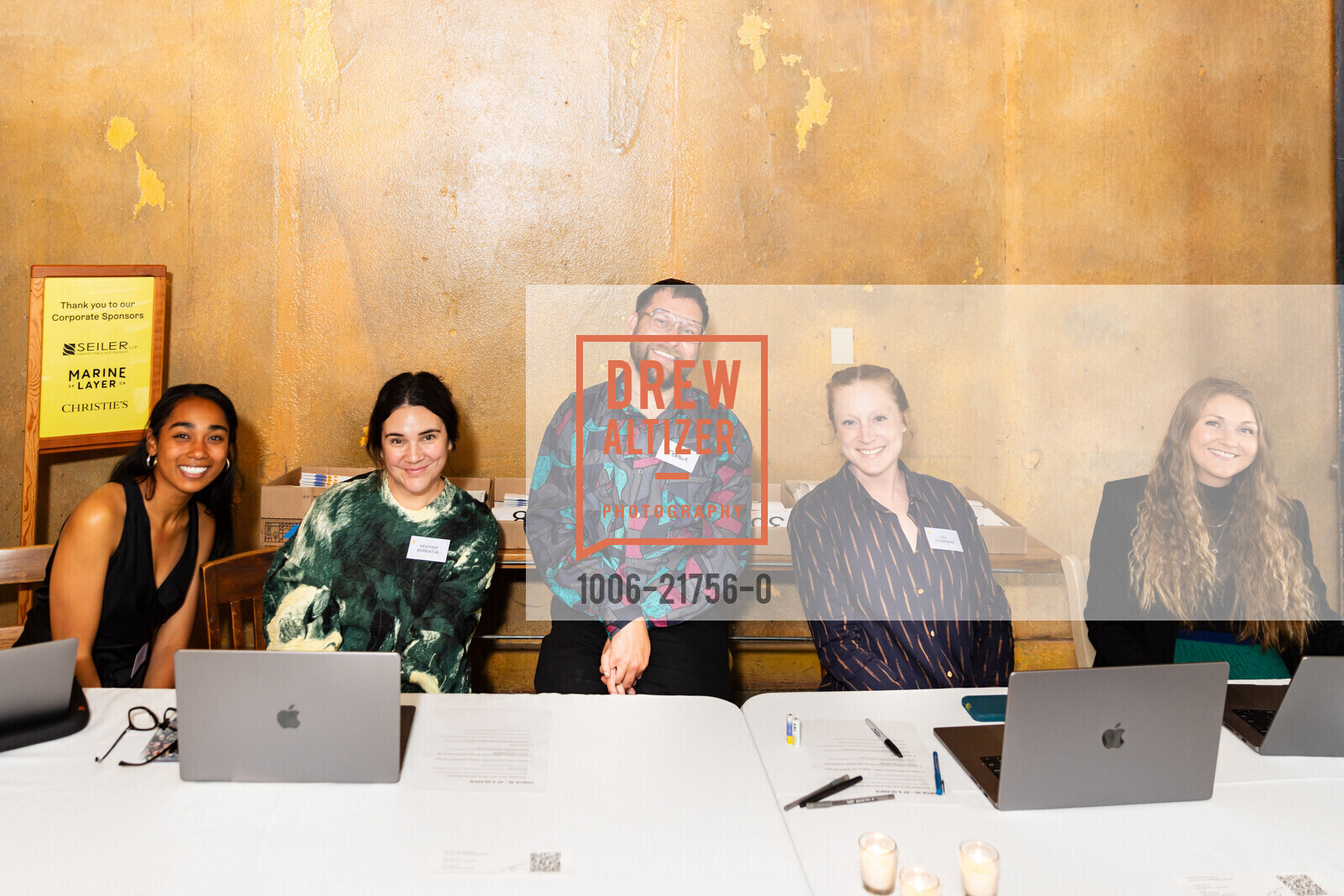 Gabrielle Coloma, Heather Barriatua, Teaque, Lisa Stoneman, Kristina Graber, Headlands Center for The Arts Annual Benefit Art Auction 2024, Headlands Center for the Arts. 944 Simmonds Rd, Sausalito, CA 94965 US, June 6th, 2024, Photo #1006-21756-0 Gabrielle Coloma, Heather Barriatua, Teaque, Lisa Stoneman, Kristina Graber, Photo #1006-21756-0
