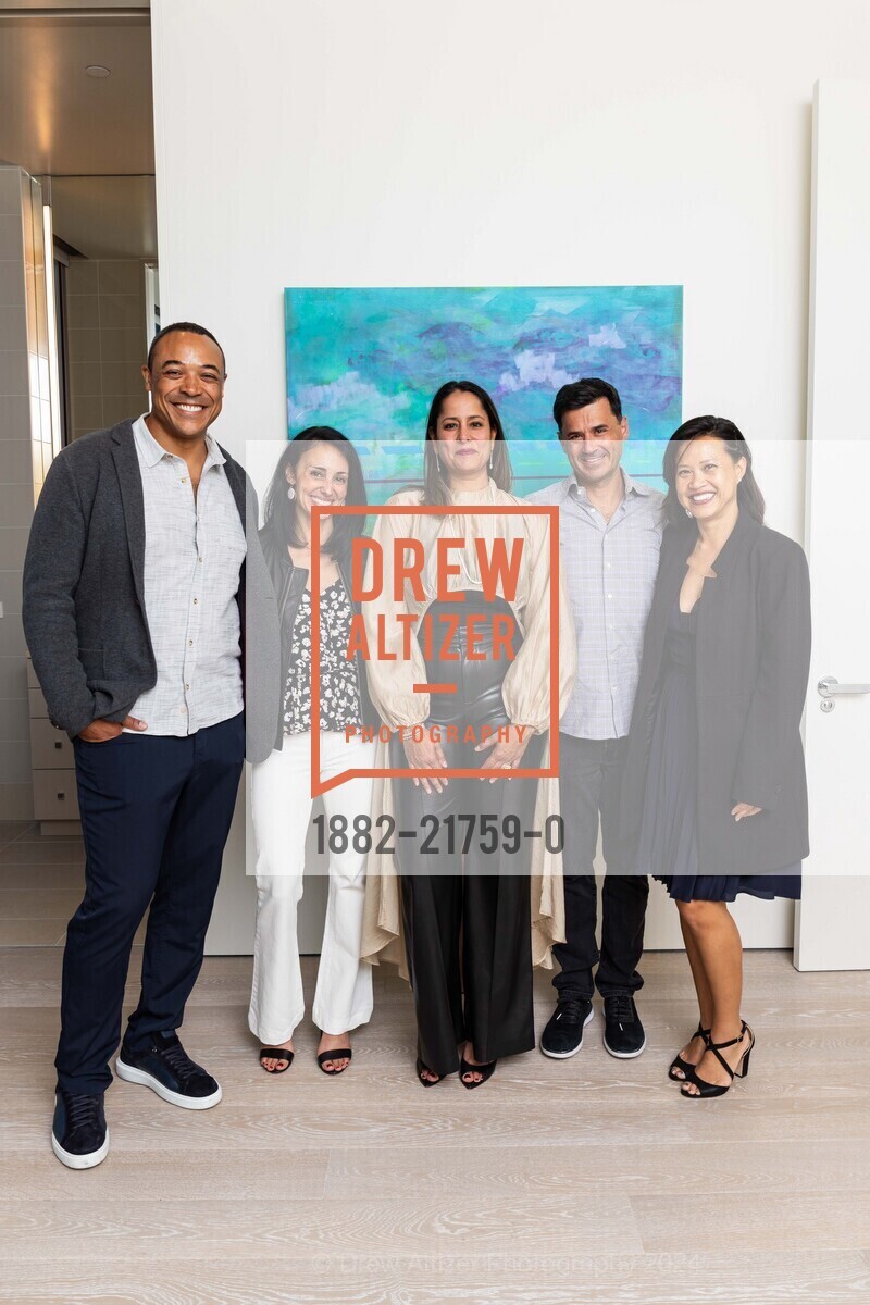 Yusef Alexandrine, Renie Dornbusch, Neesha Dave, Daniel Dornbusch, Anhthu Le, 181 Fremont Welcomes the V Foundation and McMullen, 181 Fremont Street. 181 Fremont St, SF, CA 94105 US, June 13th, 2024, Photo #1882-21759-0 Yusef Alexandrine, Renie Dornbusch, Neesha Dave, Daniel Dornbusch, Anhthu Le, Photo #1882-21759-0