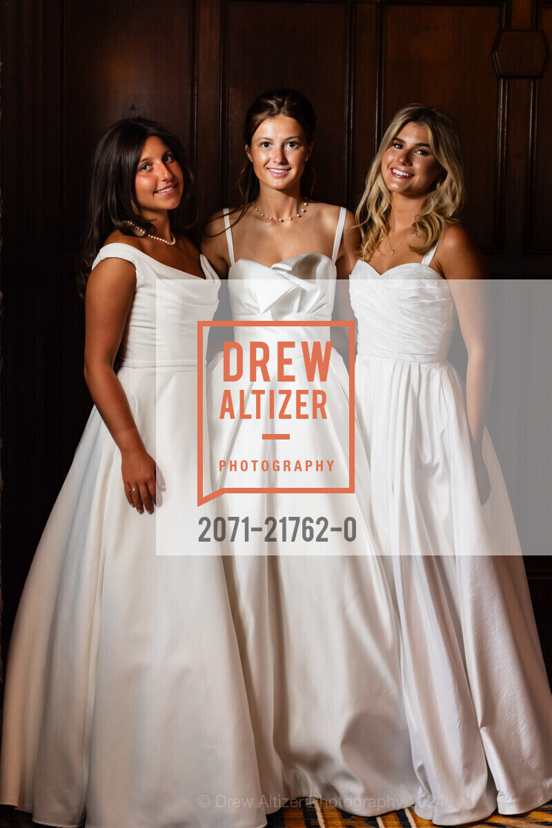 Alexandra Grace Nazzal, Elsa Maureen Nagel Holscher, Reilly Elizabeth Helmer, CPMC Debutante Ball 2024, The Westin St. Francis San Francisco on Union Square. 335 Powell St, SF, CA 94102 US, June 15th, 2024, Photo #2071-21762-0 Alexandra Grace Nazzal, Elsa Maureen Nagel Holscher, Reilly Elizabeth Helmer, Photo #2071-21762-0