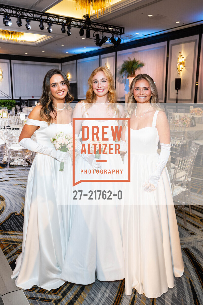 Logan Katherine Stern, Riley Sloan Peterson, Morgan Melita Moelleken O'Brien, CPMC Debutante Ball 2024, The Westin St. Francis San Francisco on Union Square. 335 Powell St, SF, CA 94102 US, June 15th, 2024, Photo #27-21762-0 Logan Katherine Stern, Riley Sloan Peterson, Morgan Melita Moelleken O'Brien, Photo #27-21762-0