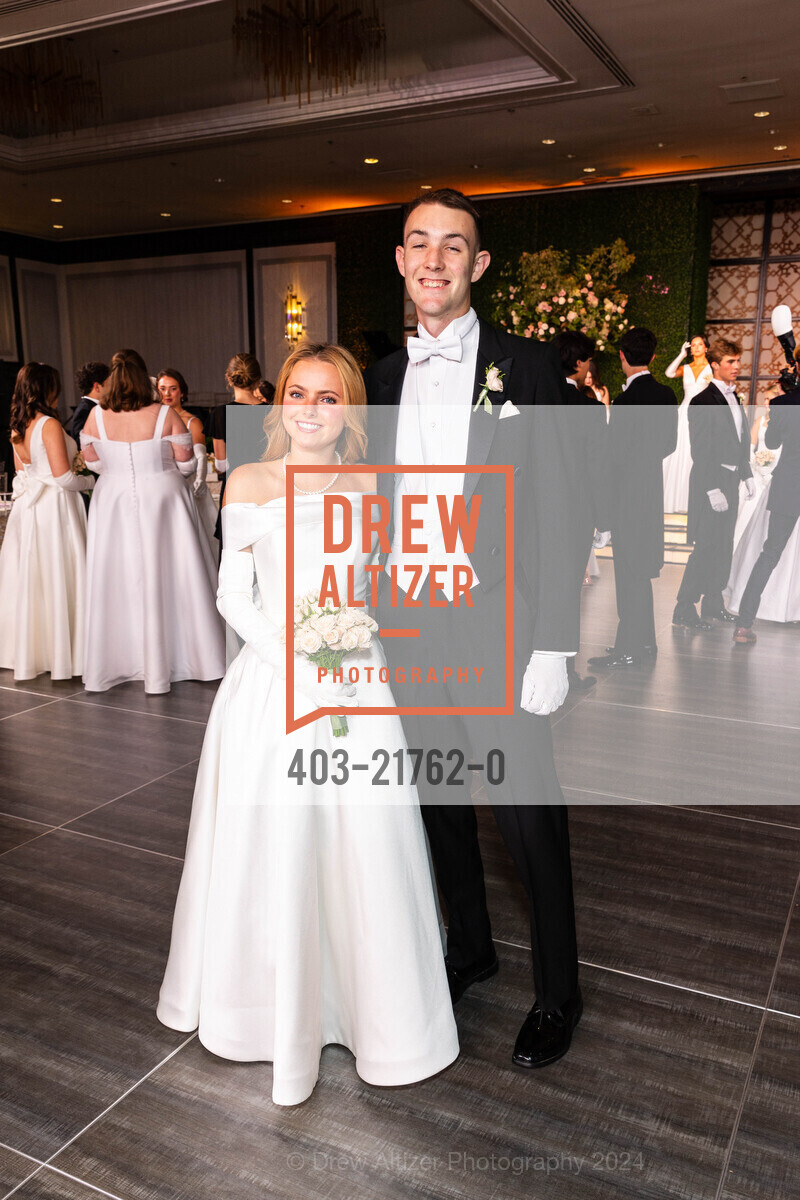Ella Caroline Bartlett, Ben Blackman, CPMC Debutante Ball 2024, The Westin St. Francis San Francisco on Union Square. 335 Powell St, SF, CA 94102 US, June 15th, 2024, Photo #403-21762-0 Ella Caroline Bartlett, Ben Blackman, Photo #403-21762-0