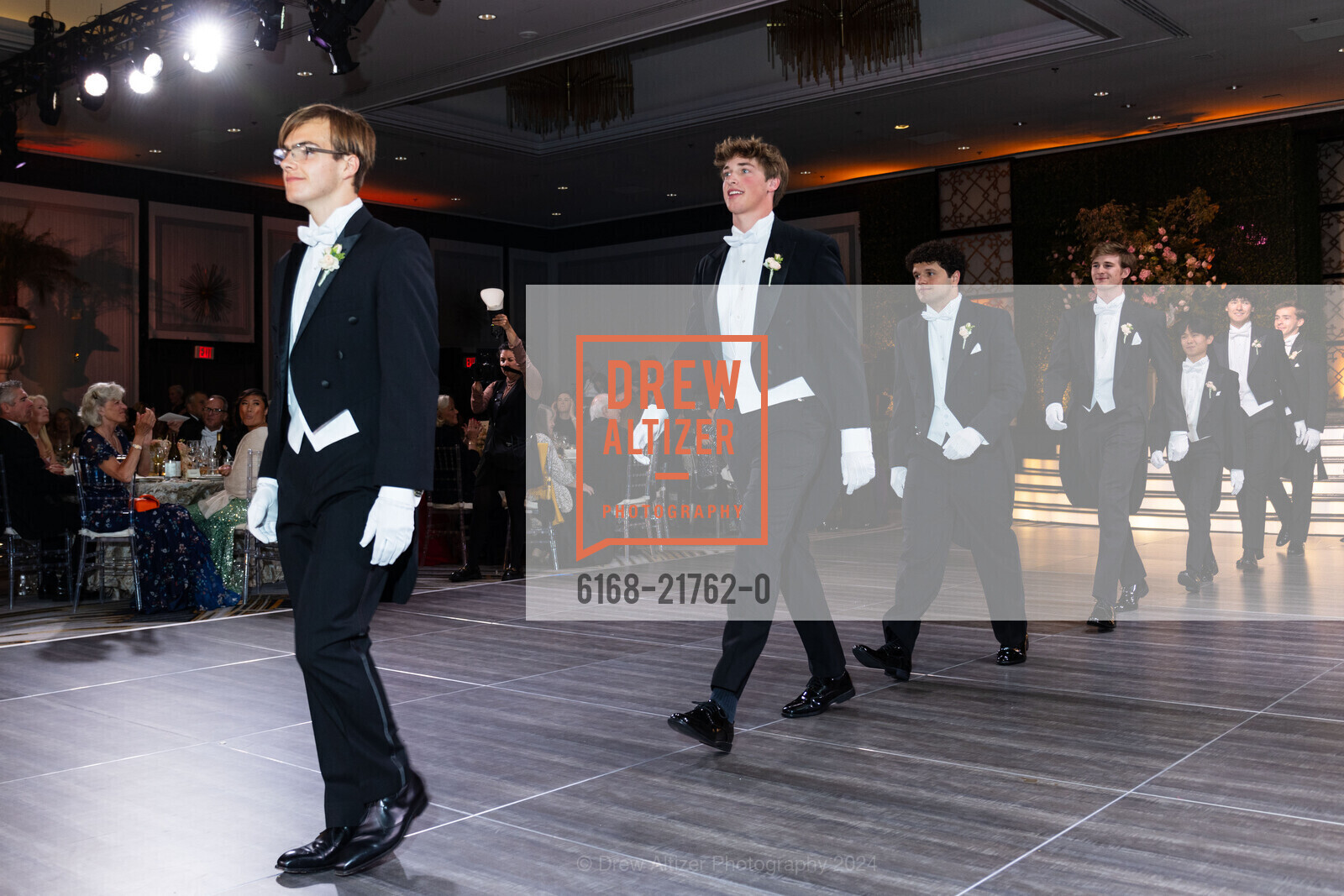 Benjamin Jones, Lorenzo Barbagelata-Miller, Nicholas Dilullo, Parker Wilkinson, CPMC Debutante Ball 2024, The Westin St. Francis San Francisco on Union Square. 335 Powell St, SF, CA 94102 US, June 15th, 2024, Photo #6168-21762-0 Benjamin Jones, Lorenzo Barbagelata-Miller, Nicholas Dilullo, Parker Wilkinson, Photo #6168-21762-0