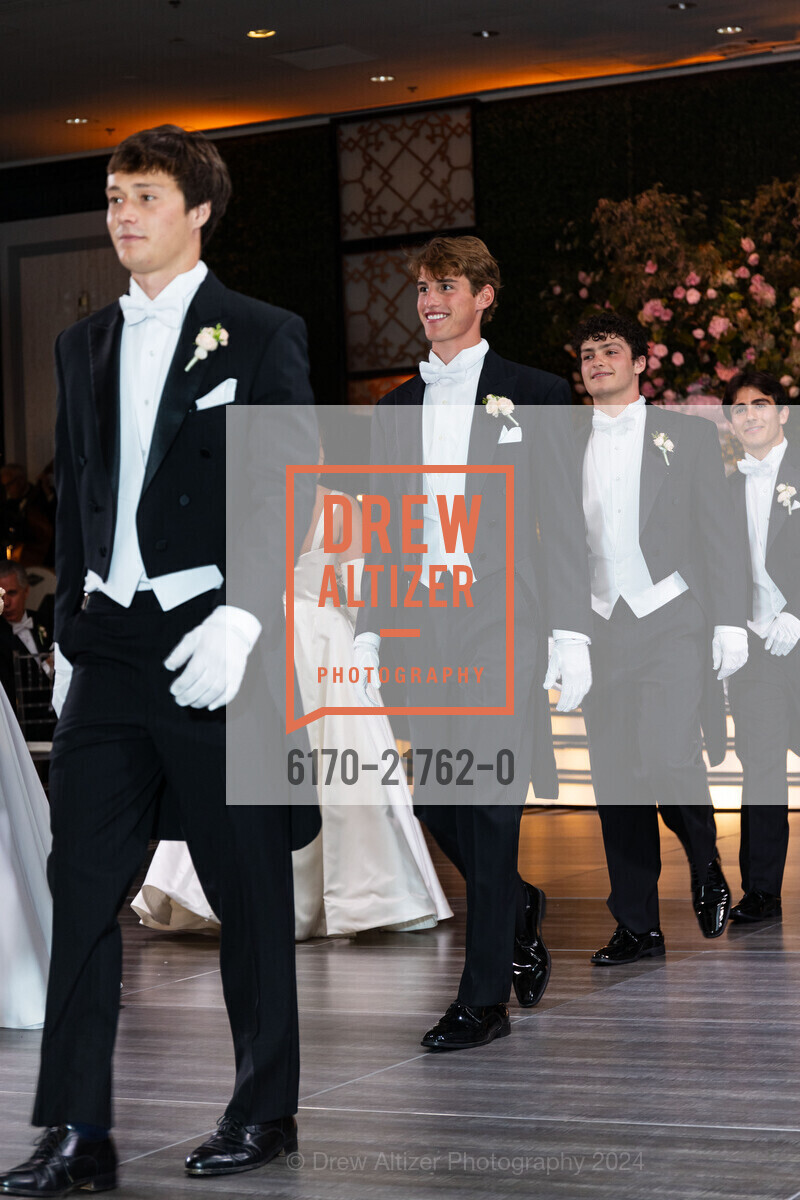 Fisher Burke, Sophian Lovato, Nicholas Martin, William Armstrong, CPMC Debutante Ball 2024, The Westin St. Francis San Francisco on Union Square. 335 Powell St, SF, CA 94102 US, June 15th, 2024, Photo #6170-21762-0 Fisher Burke, Sophian Lovato, Nicholas Martin, William Armstrong, Photo #6170-21762-0