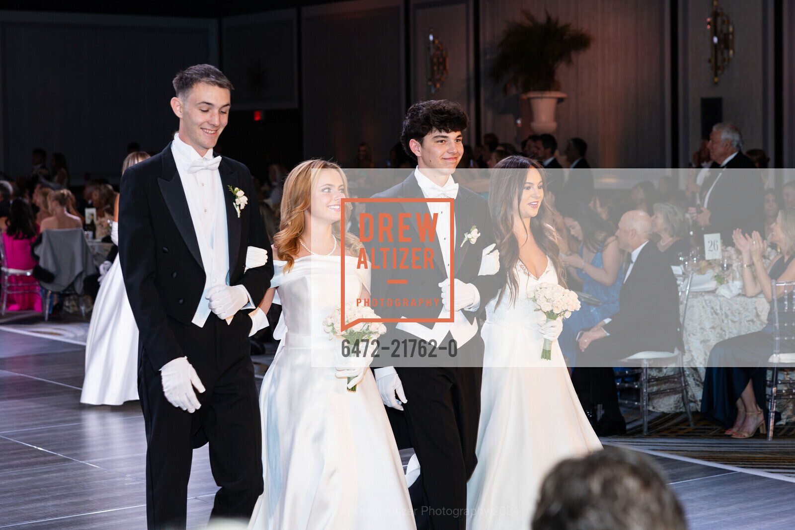 Ben Blackman, Ella Caroline Bartlett, Luke Bianco, Sophia Grace Barker, CPMC Debutante Ball 2024, The Westin St. Francis San Francisco on Union Square. 335 Powell St, SF, CA 94102 US, June 15th, 2024, Photo #6472-21762-0 Ben Blackman, Ella Caroline Bartlett, Luke Bianco, Sophia Grace Barker, Photo #6472-21762-0