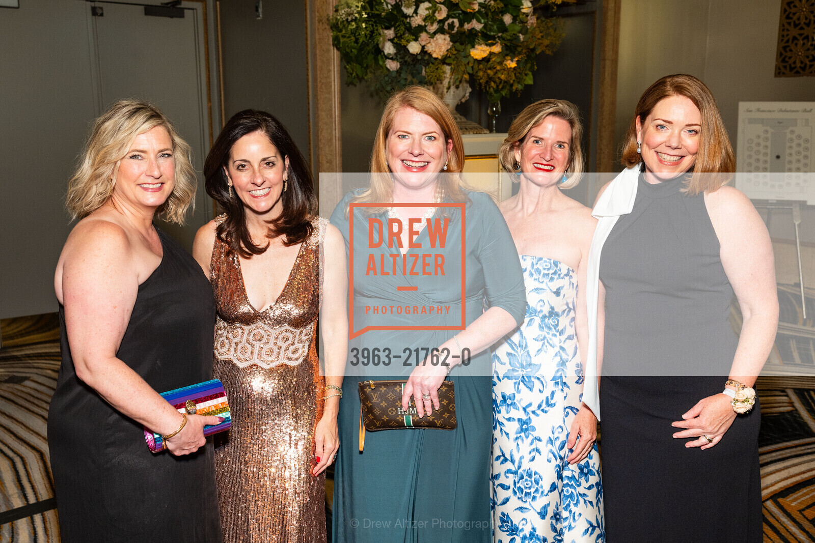 Allison Frey, Stacey Dobos, Heather Melvin, Dinah Calderon, CPMC Debutante Ball 2024, The Westin St. Francis San Francisco on Union Square. 335 Powell St, SF, CA 94102 US, June 15th, 2024, Photo #3963-21762-0 Allison Frey, Stacey Dobos, Heather Melvin, Dinah Calderon, Photo #3963-21762-0