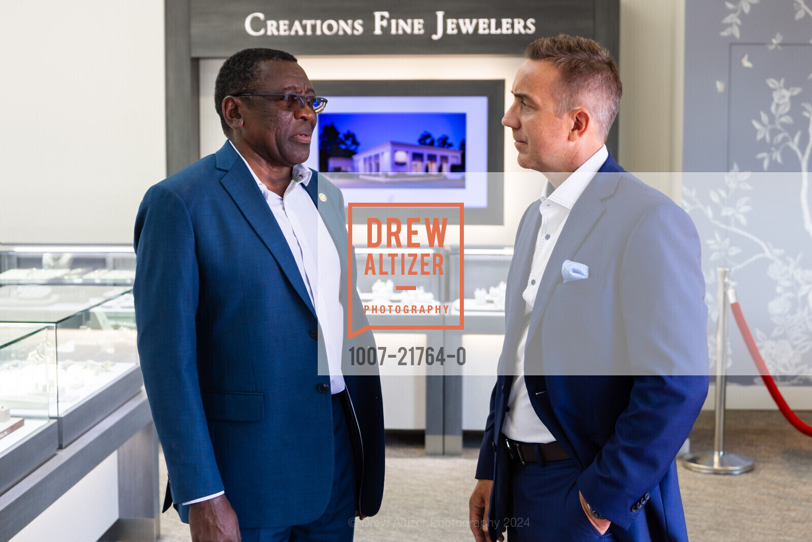 Brian Doughty, Paul Oseso, Creations Fine Jewelers Events 2024, Creations Fine Jewelers. 2020 Redwood Rd, Napa, CA 94558 US, June 20th, 2024, Photo #1007-21764-0 Brian Doughty, Paul Oseso, Photo #1007-21764-0