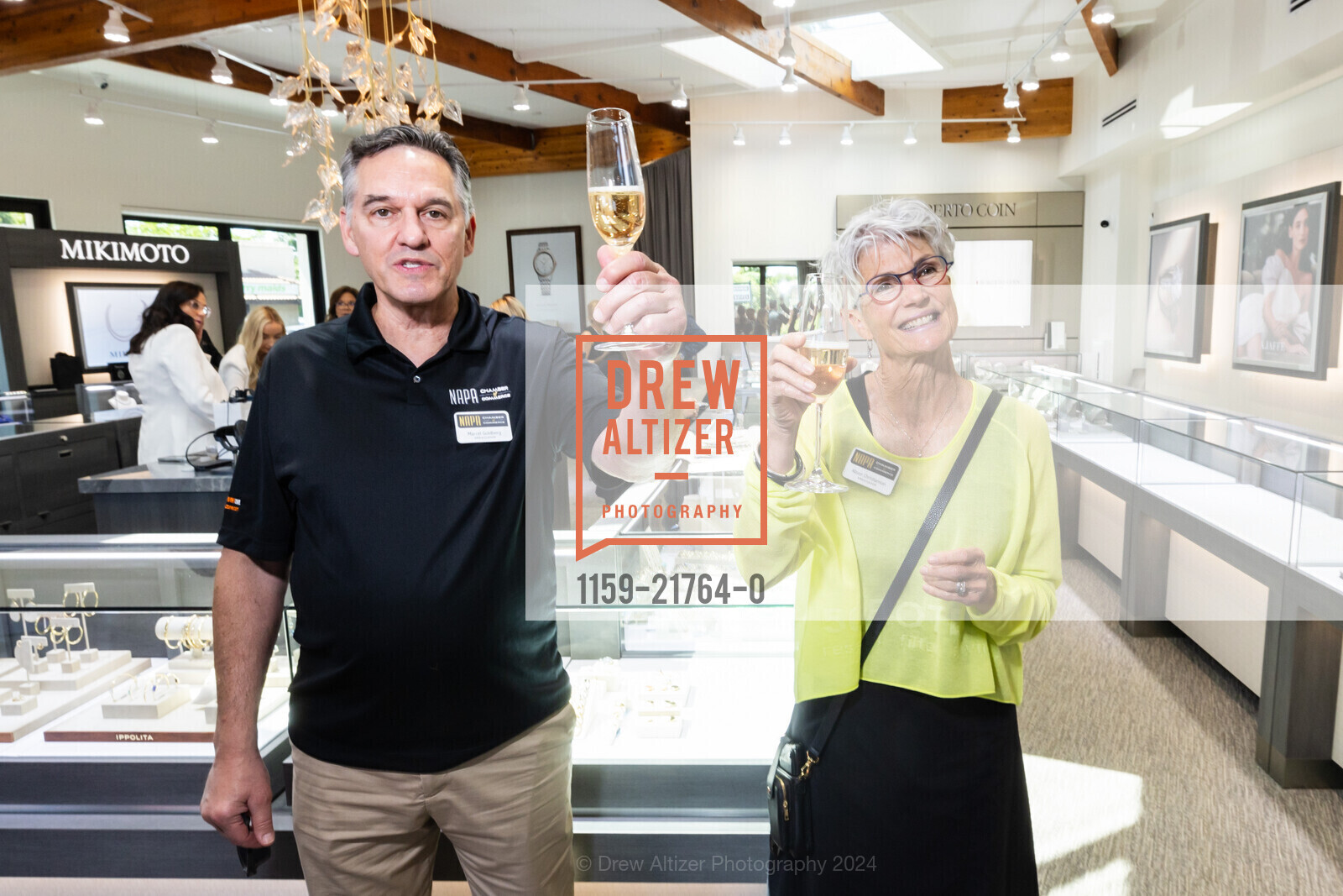 Marcel Goldberg, Alison Christianson, Creations Fine Jewelers Events 2024, Creations Fine Jewelers. 2020 Redwood Rd, Napa, CA 94558 US, June 20th, 2024, Photo #1159-21764-0 Marcel Goldberg, Alison Christianson, Photo #1159-21764-0