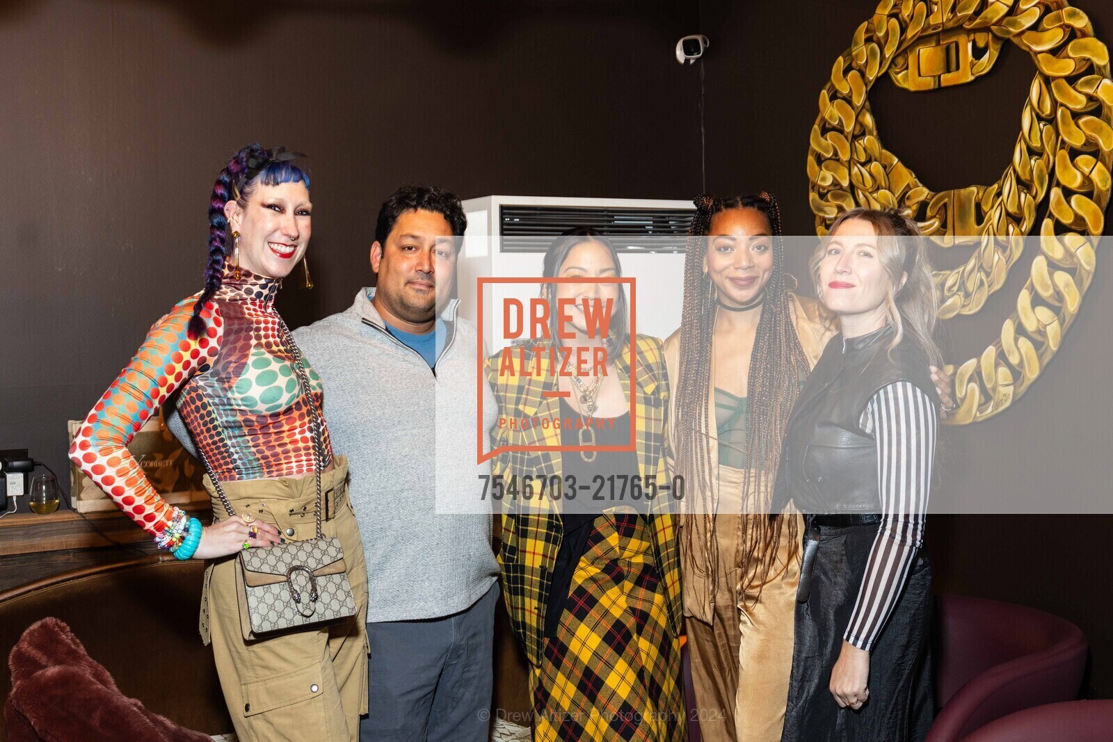 Alicia Herlehy, Derek Rosen, Carmen Smith, Melinda Myer, Noz Nozawa x Corbett Lighting Launch, Noz Design. 657 Fillmore St, SF, CA 94117 US, June 20th, 2024, Photo #7546703-21765-0 Alicia Herlehy, Derek Rosen, Carmen Smith, Melinda Myer, Photo #7546703-21765-0