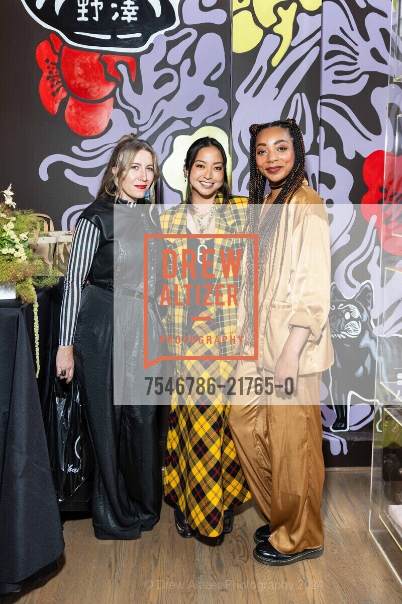 Melinda Myer, Noz Nozawa, Carmen Smith, Noz Nozawa x Corbett Lighting Launch, Noz Design. 657 Fillmore St, SF, CA 94117 US, June 20th, 2024, Photo #7546786-21765-0 Melinda Myer, Noz Nozawa, Carmen Smith, Photo #7546786-21765-0