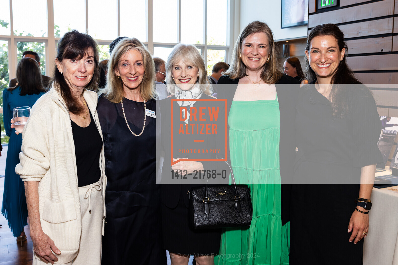 Terry Gamble Boyer, Connie Foote, Emma Belcher, Rachel Pike, Ploughshares’ Annual Gala, The Commonwealth Club. 110 The Embarcadero, SF, CA 94105 US, June 24th, 2024, Photo #1412-21768-0 Terry Gamble Boyer, Connie Foote, Emma Belcher, Rachel Pike, Photo #1412-21768-0