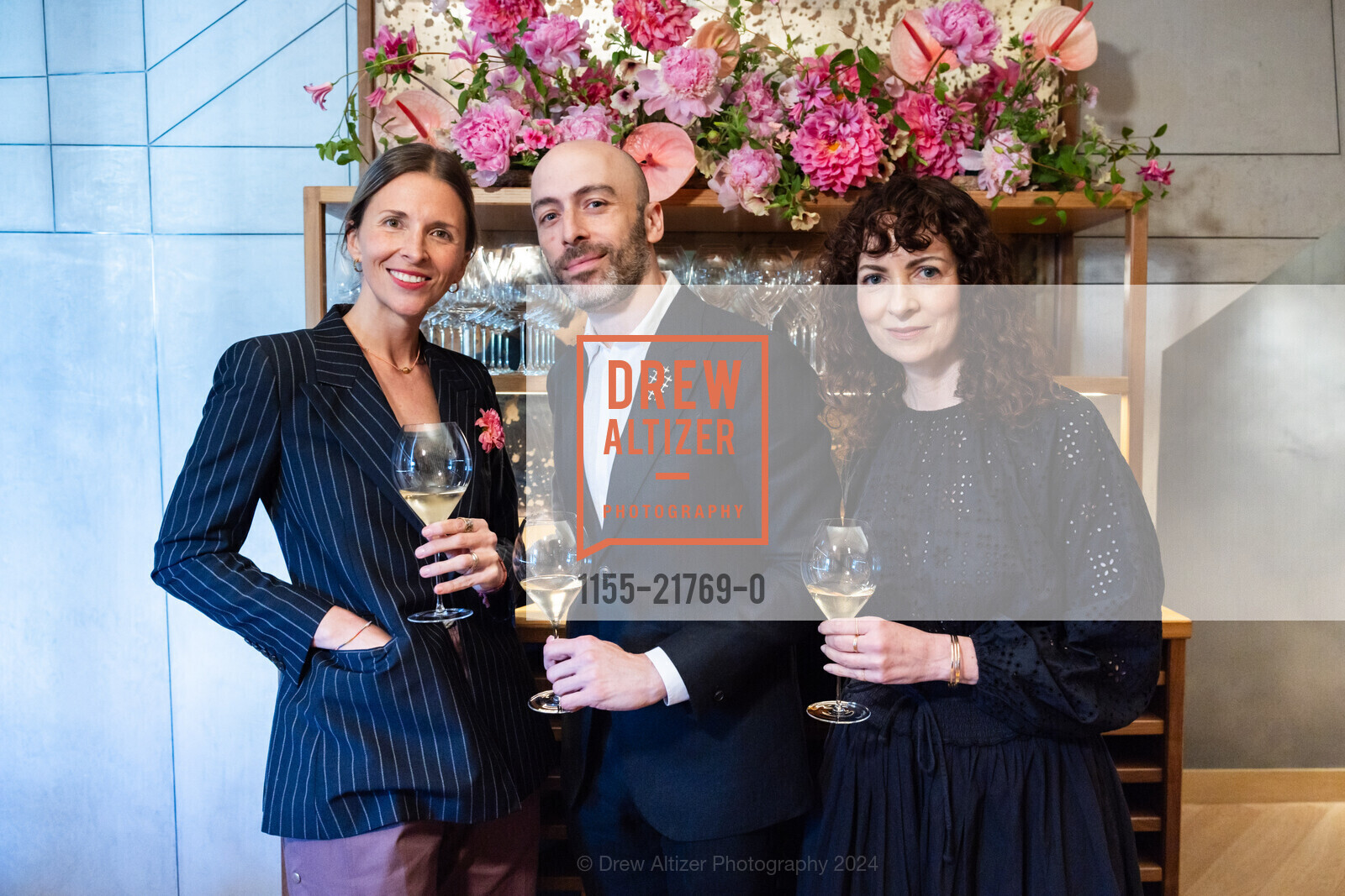 Adriana Angulo, Dan Rubenstein, Kerry Diamond, La Grande Dame by Veuve Clicquot hosts dinner with Atelier Crenn, Atelier Crenn. 3127 Fillmore St, SF, CA 94123 US, June 26th, 2024, Photo #1155-21769-0 Adriana Angulo, Dan Rubenstein, Kerry Diamond, Photo #1155-21769-0