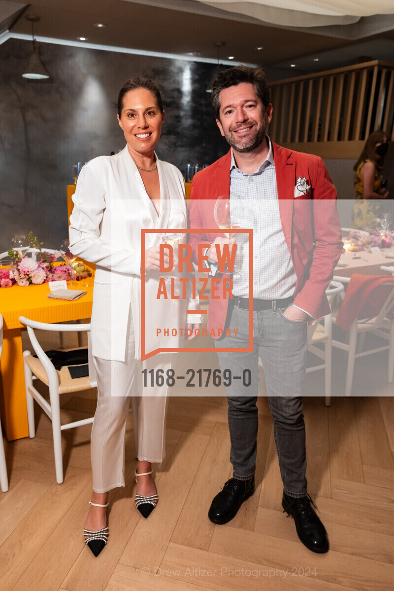 Jenny Murray, Brian Freedman, La Grande Dame by Veuve Clicquot hosts dinner with Atelier Crenn, Atelier Crenn. 3127 Fillmore St, SF, CA 94123 US, June 26th, 2024, Photo #1168-21769-0 Jenny Murray, Brian Freedman, Photo #1168-21769-0