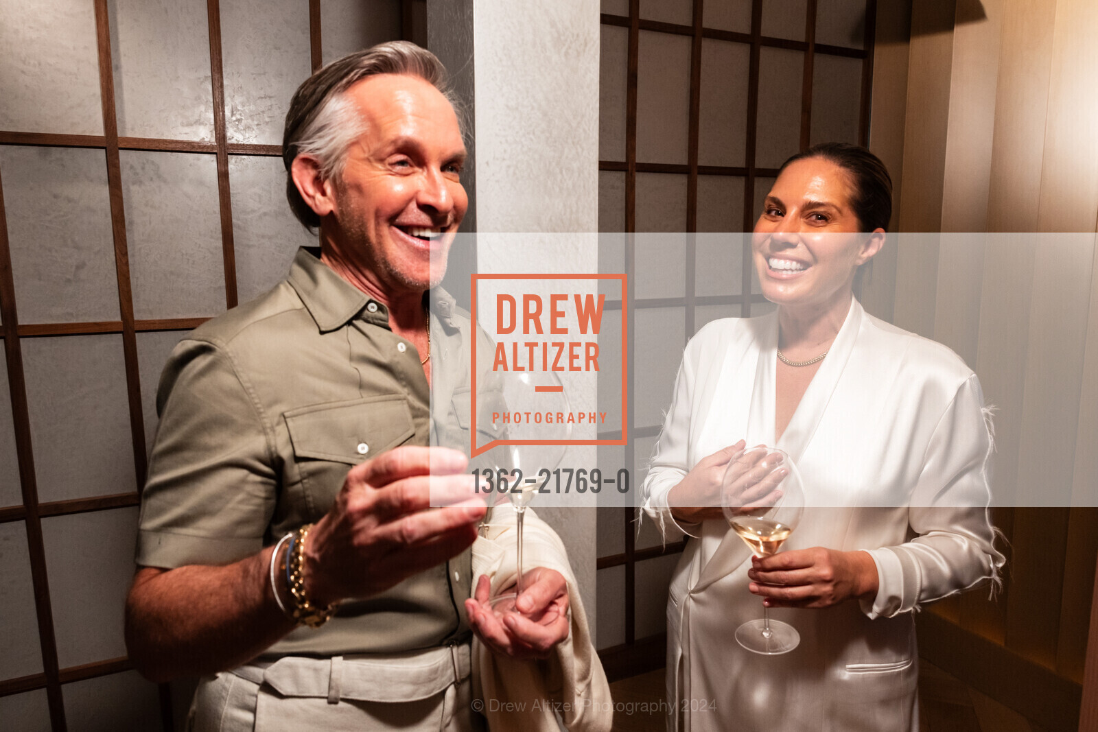 Jay Jeffers, Jenny Murray, La Grande Dame by Veuve Clicquot hosts dinner with Atelier Crenn, Atelier Crenn. 3127 Fillmore St, SF, CA 94123 US, June 26th, 2024, Photo #1362-21769-0 Jay Jeffers, Jenny Murray, Photo #1362-21769-0