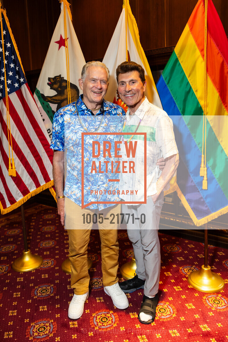 David Blount-Porter, Robert Beadle, Consular Corps Pride Party! 2024, San Francisco City Hall. 1 Dr Carlton B Goodlett Pl, SF, CA 94102 US, June 30th, 2024, Photo #1005-21771-0 David Blount-Porter, Robert Beadle, Photo #1005-21771-0