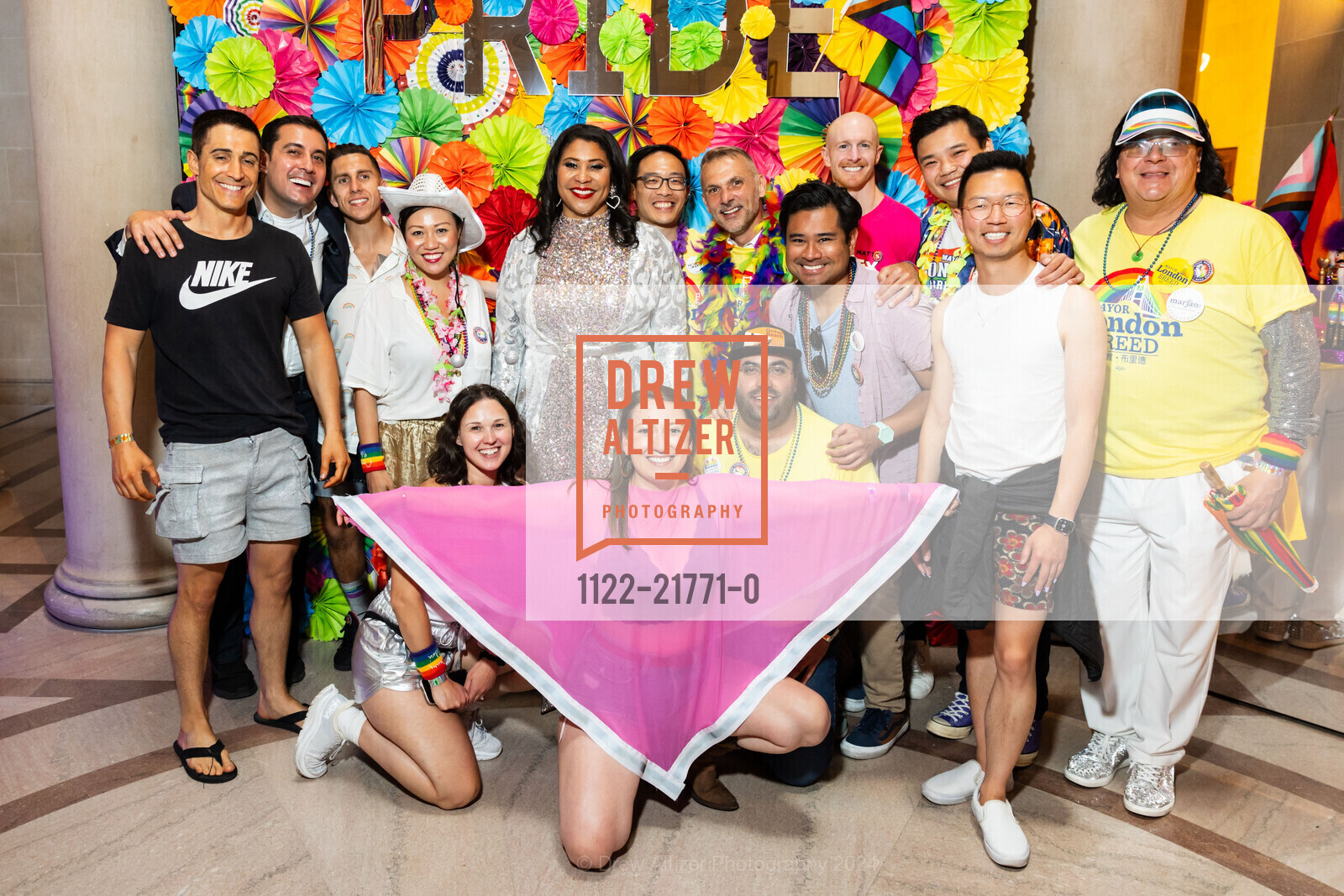 Kent Mirkhani, London Breed, Consular Corps Pride Party! 2024, San Francisco City Hall. 1 Dr Carlton B Goodlett Pl, SF, CA 94102 US, June 30th, 2024, Photo #1122-21771-0 Kent Mirkhani, London Breed, Photo #1122-21771-0