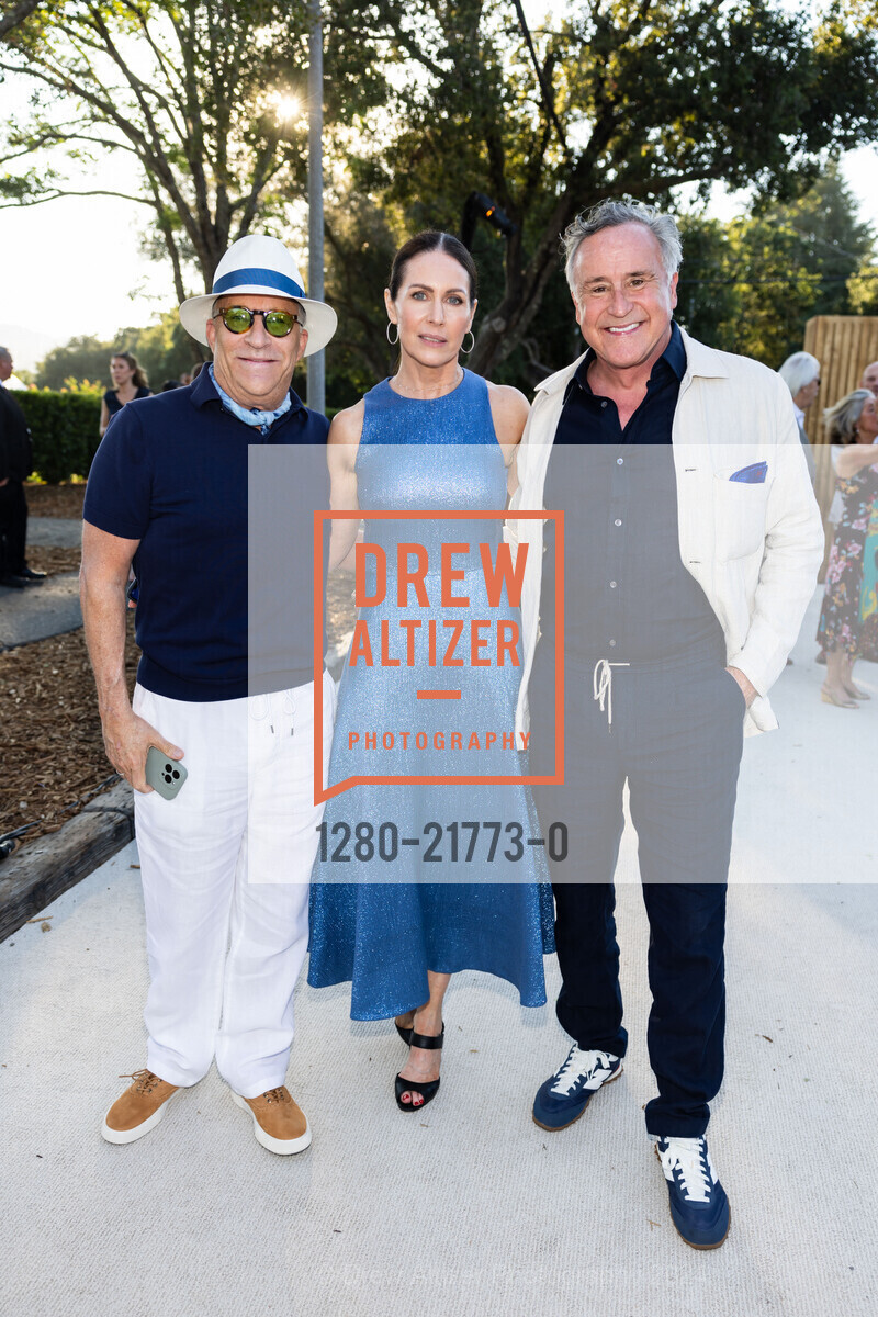 Richard Crisman, Laura Cunningham, Jeff Brock, THE FRENCH LAUNDRY'S 30th Anniversary Celebration, The French Laundry. 6640 Washington St, Yountville, CA 94599 US, July 6th, 2024, Photo #1280-21773-0 Richard Crisman, Laura Cunningham, Jeff Brock, Photo #1280-21773-0