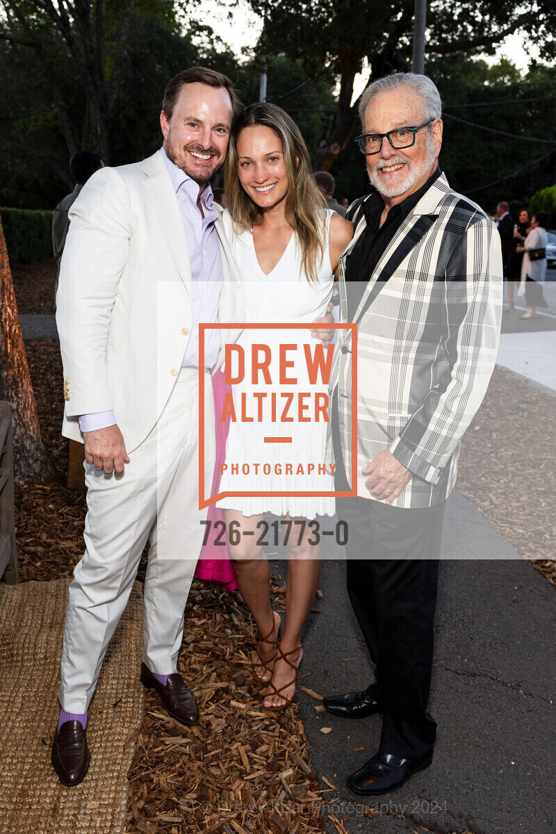Chris Bass, Kelly Bass, Howard Rachofsky, THE FRENCH LAUNDRY'S 30th Anniversary Celebration, The French Laundry. 6640 Washington St, Yountville, CA 94599 US, July 6th, 2024, Photo #726-21773-0 Chris Bass, Kelly Bass, Howard Rachofsky, Photo #726-21773-0