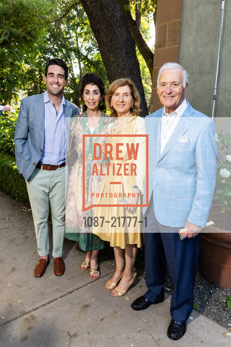 Bart Moore, Maria Castellucci Moore, Rita Castellucci, Antonio Castellucci, Opening Night with Festival Orchestra Napa at Charles Krug for Festival Napa Valley 2024, Charles Krug. 2800 Main St, St Helena, CA 94574 US, July 13th, 2024, Photo #1087-21777-1 Bart Moore, Maria Castellucci Moore, Rita Castellucci, Antonio Castellucci, Photo #1087-21777-1