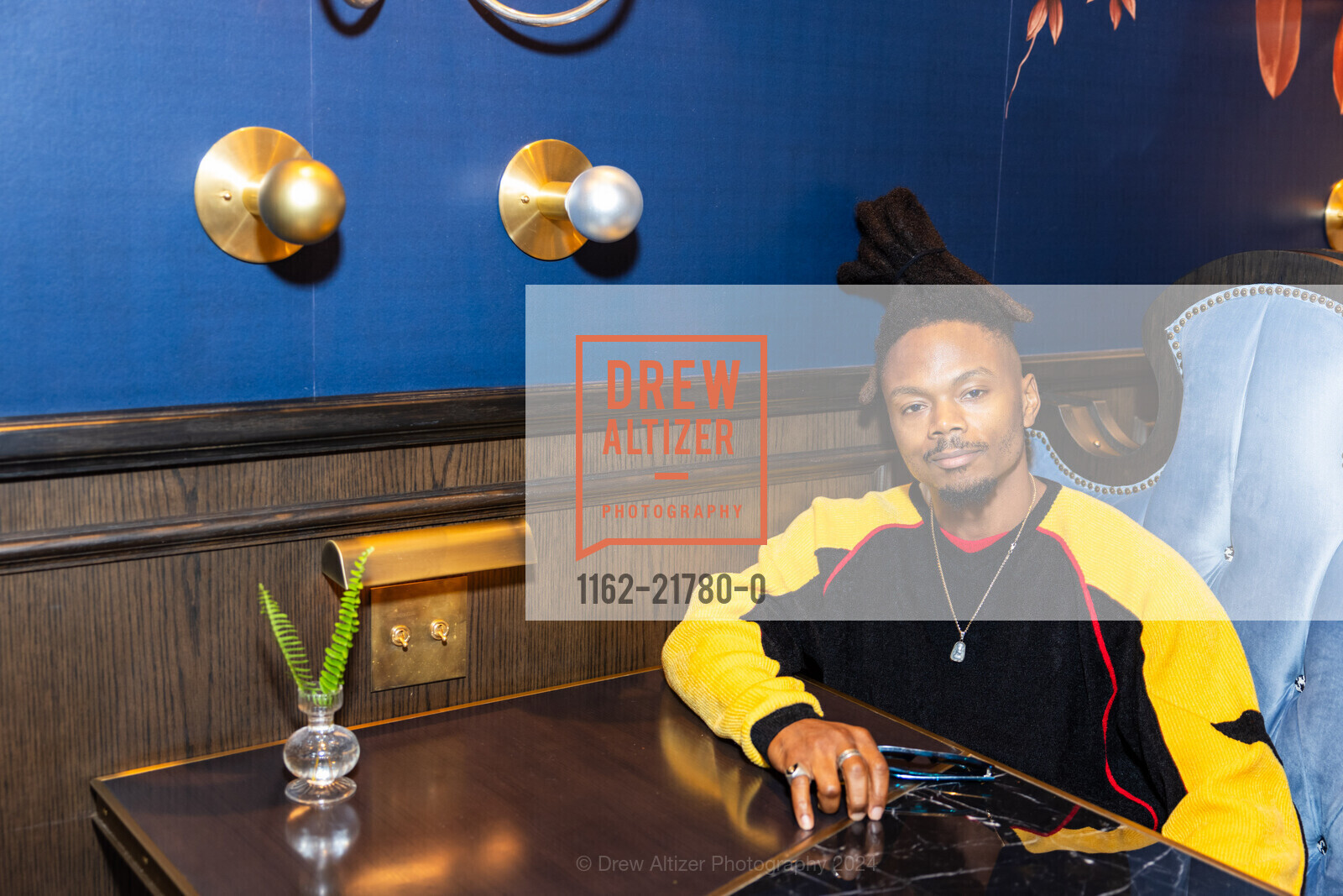 Adrian Burrell, San Francisco Magazine's 2024 BEST OF THE BAY List Celebration, Conservatory at One Sansome. One Sansome St, San Francisco, CA 94104, United States, July 13th, 2024, Photo #1162-21780-0 Adrian Burrell, Photo #1162-21780-0