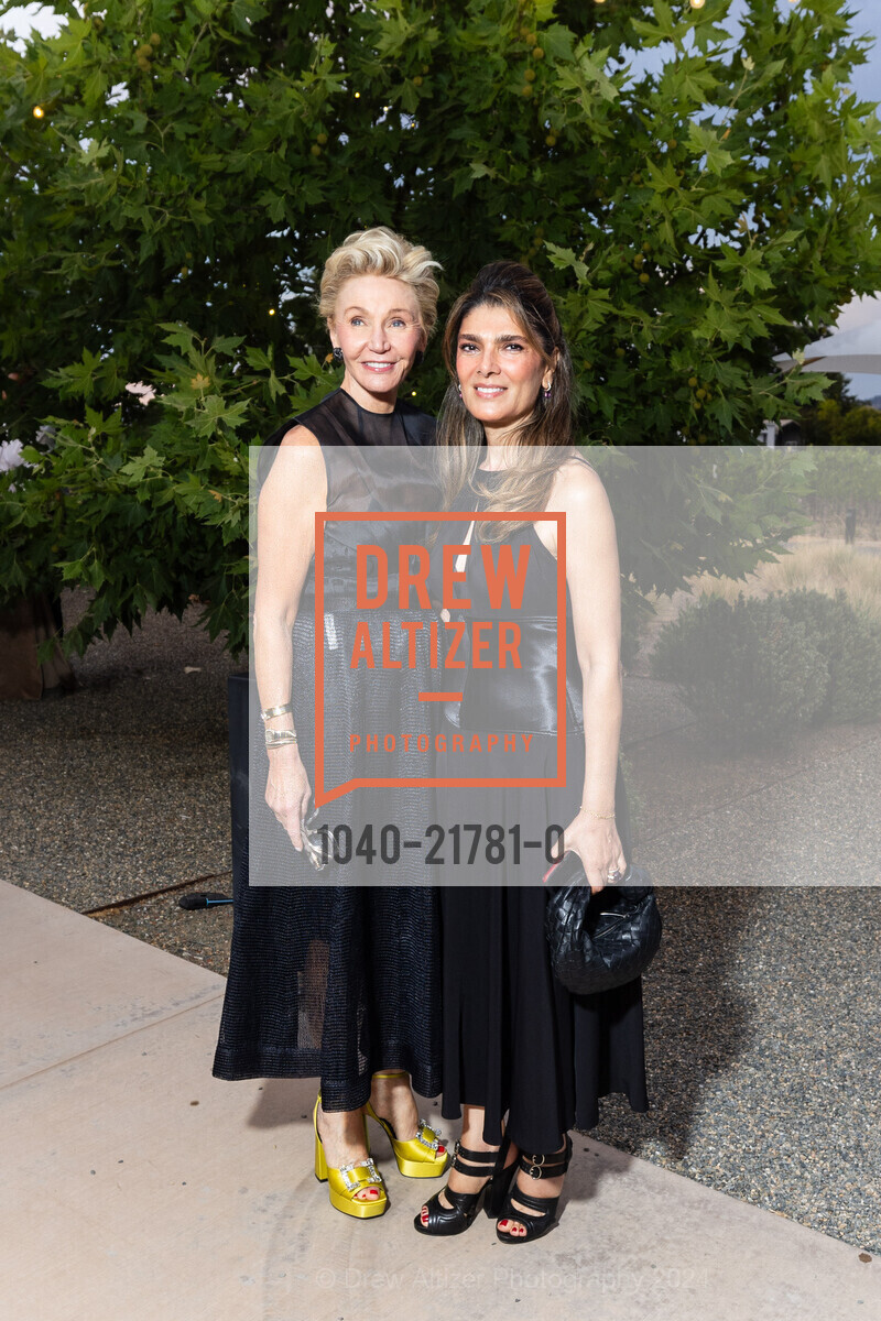 Shelley Reid, Semira Moshayedi, Patron Dinner at ONEHOPE Winery for Festival Napa Valley 2024, ONEHOPE. 8301 St Helena Hwy, Napa, CA 94558 US, July 13th, 2024, Photo #1040-21781-0 Shelley Reid, Semira Moshayedi, Photo #1040-21781-0