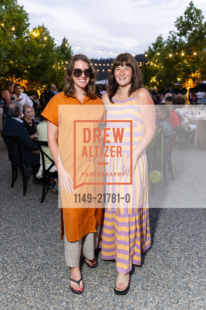 Sarah Wells Gordon, Sienna Peck, Patron Dinner at ONEHOPE Winery for Festival Napa Valley 2024, ONEHOPE. 8301 St Helena Hwy, Napa, CA 94558 US, July 13th, 2024, Photo #1149-21781-0 Sarah Wells Gordon, Sienna Peck, Photo #1149-21781-0