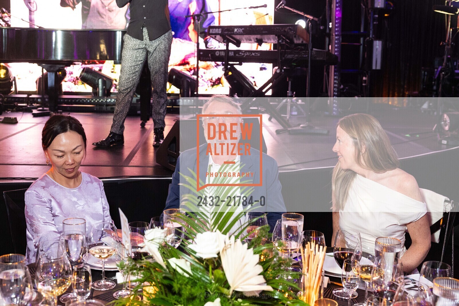 Mei Warburg, Allan Warburg, Elizabeth Osterman, Arts for All Gala 2024 with Festival Napa Valley 2024, Nickel & Nickel. 8164 St Helena Hwy, Oakville, CA 94562 US, July 15th, 2024, Photo #2432-21784-0 Mei Warburg, Allan Warburg, Elizabeth Osterman, Photo #2432-21784-0