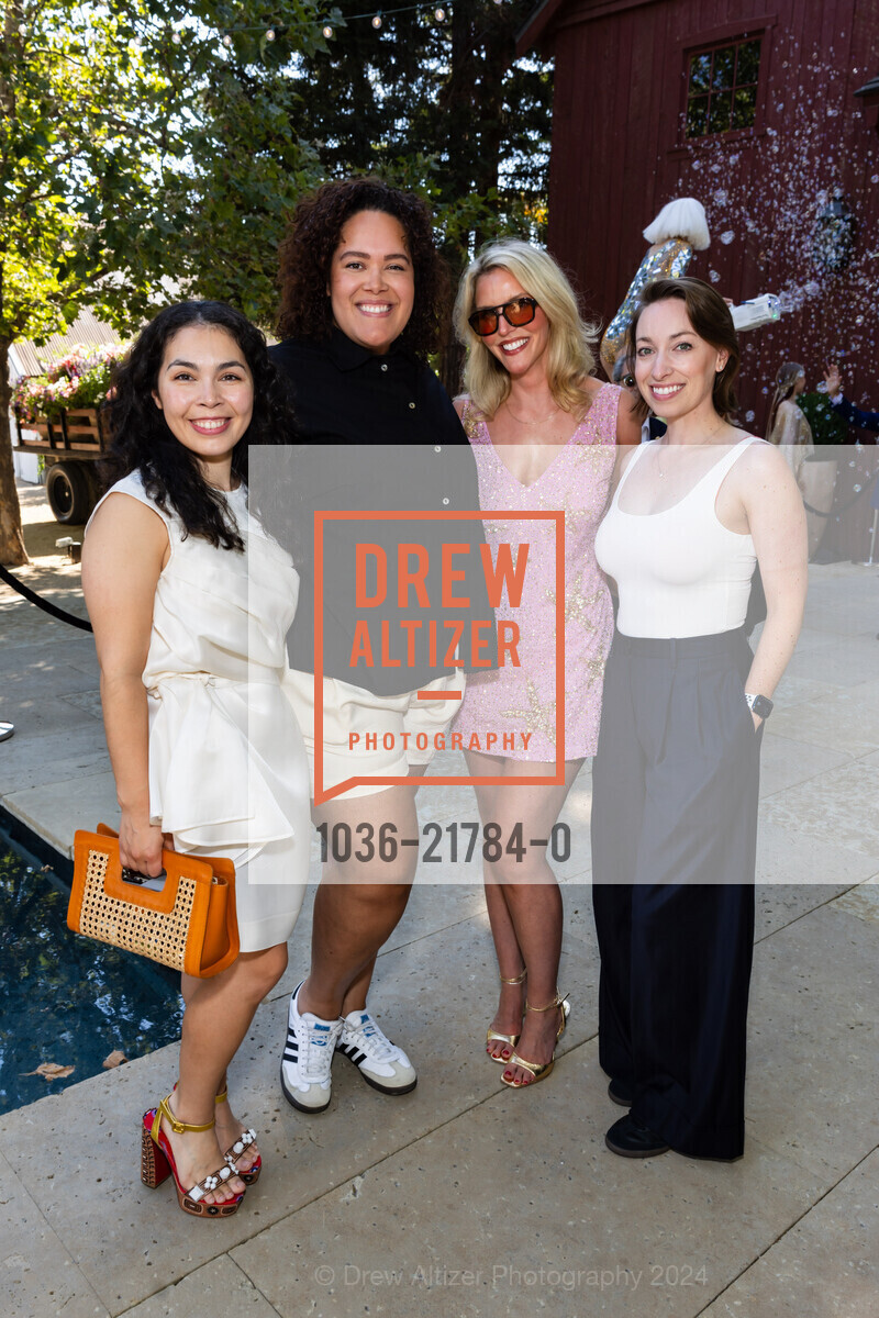 Brianna Marrero, Alexandra Armantrading, Katelyn Wilson, Leslie Katter, Arts for All Gala 2024 with Festival Napa Valley 2024, Nickel & Nickel. 8164 St Helena Hwy, Oakville, CA 94562 US, July 15th, 2024, Photo #1036-21784-0 Brianna Marrero, Alexandra Armantrading, Katelyn Wilson, Leslie Katter, Photo #1036-21784-0