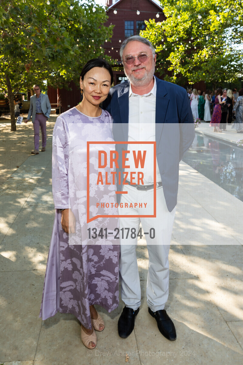 Mei Warburg, Allan Warburg, Arts for All Gala 2024 with Festival Napa Valley 2024, Nickel & Nickel. 8164 St Helena Hwy, Oakville, CA 94562 US, July 15th, 2024, Photo #1341-21784-0 Mei Warburg, Allan Warburg, Photo #1341-21784-0