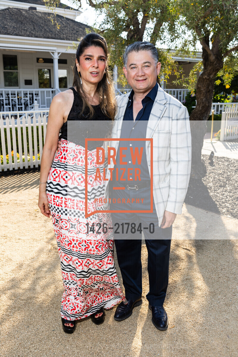 Semira Moshayedi, Mark Moshayedi, Arts for All Gala 2024 with Festival Napa Valley 2024, Nickel & Nickel. 8164 St Helena Hwy, Oakville, CA 94562 US, July 15th, 2024, Photo #1426-21784-0 Semira Moshayedi, Mark Moshayedi, Photo #1426-21784-0