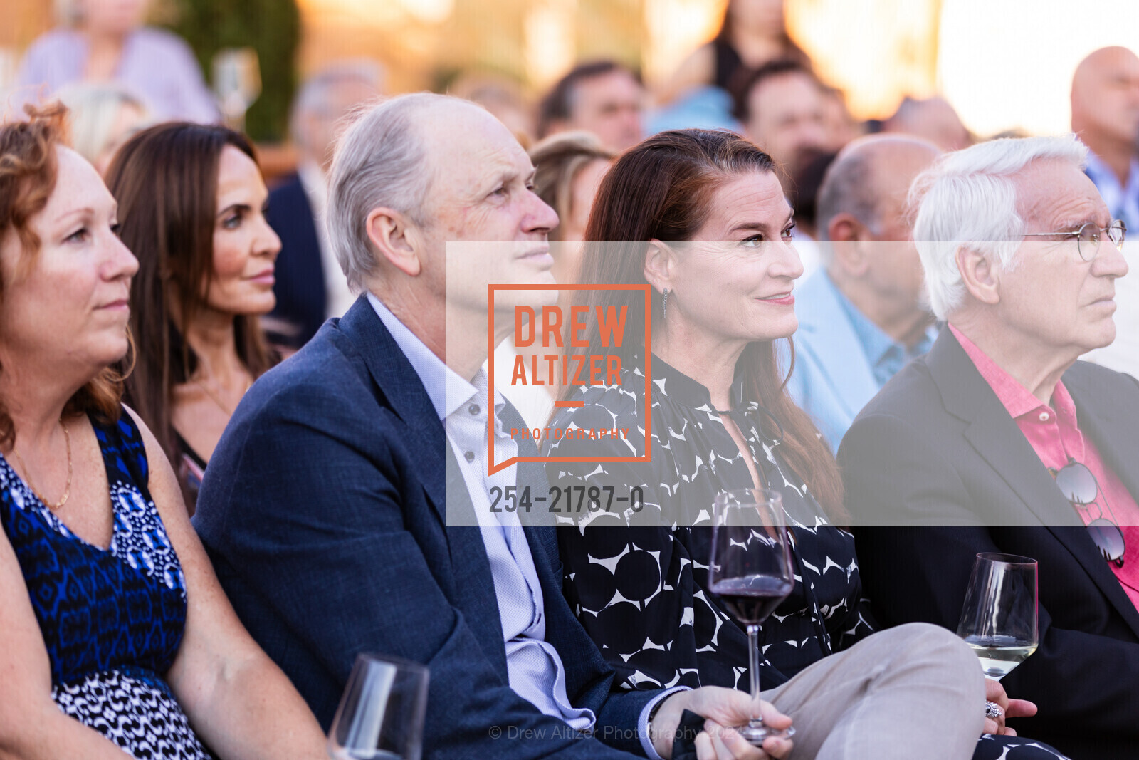 Steve Stull, Claire Stull, Timothy Blackburn, Donor Exclusive at Antinori Napa Valley for Festival Napa Valley 2024, Antinori Napa Valley. 3700 Soda Canyon Rd, Napa, CA 94558 US, July 16th, 2024, Photo #254-21787-0 Steve Stull, Claire Stull, Timothy Blackburn, Photo #254-21787-0