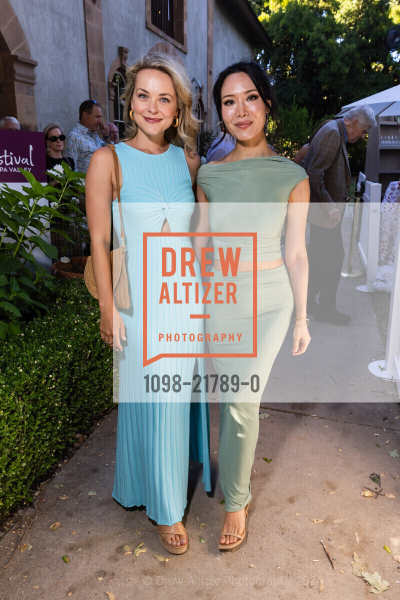 Christina Maxwell, Rieko Tsuchida, Maria Manetti Celebrates La Dolce Vita! for Festival Napa Valley 2024, Charles Krug. 2800 Main St, St Helena, CA 94574 US, July 17th, 2024, Photo #1098-21789-0 Christina Maxwell, Rieko Tsuchida, Photo #1098-21789-0