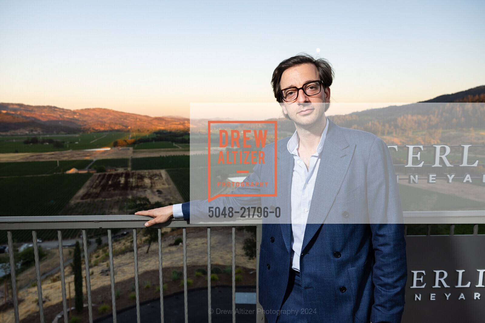 Jean-Romain Vesperini, Patron Dinner at Sterling Vineyards for Festival Napa Valley 2024, Castello di Amorosa. 4045 St Helena Hwy, Calistoga, CA 94515 US, July 19th, 2024, Photo #5048-21796-0 Jean-Romain Vesperini, Photo #5048-21796-0
