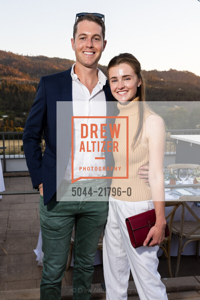 Deane Schofield, Evie Oetgen, Patron Dinner at Sterling Vineyards for Festival Napa Valley 2024, Castello di Amorosa. 4045 St Helena Hwy, Calistoga, CA 94515 US, July 19th, 2024, Photo #5044-21796-0 Deane Schofield, Evie Oetgen, Photo #5044-21796-0